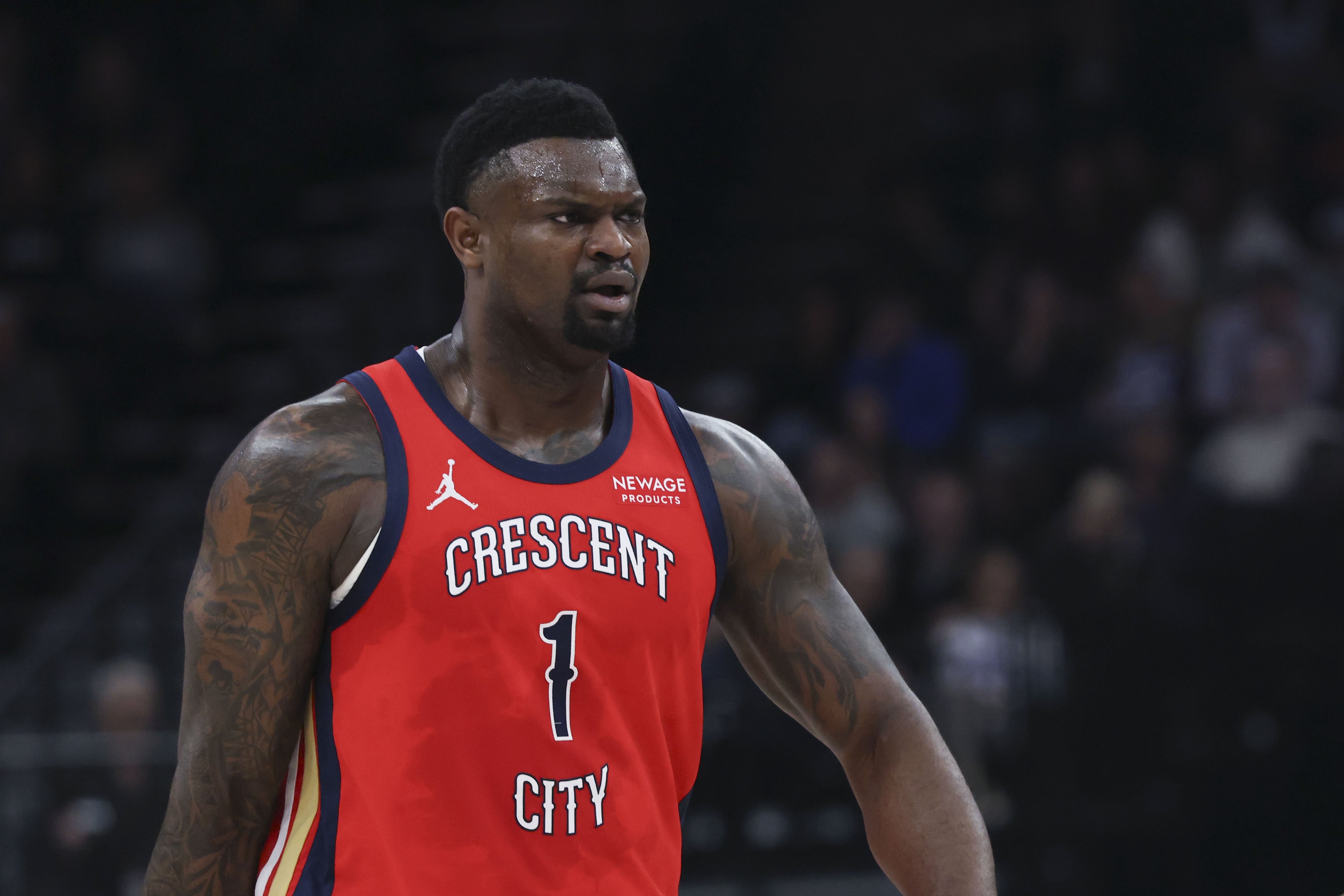 九游体育下载-高效表现但出现关键失误！锡安10中7&amp;罚球9中7 砍下21分5板2帽